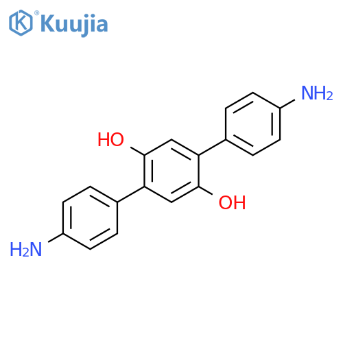 [1,1':4',1''-Terphenyl]-2',5'-diol, 4,4''-diamino- (9CI) structure