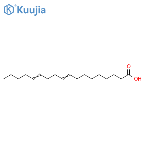9,13-Octadecadienoic acid structure