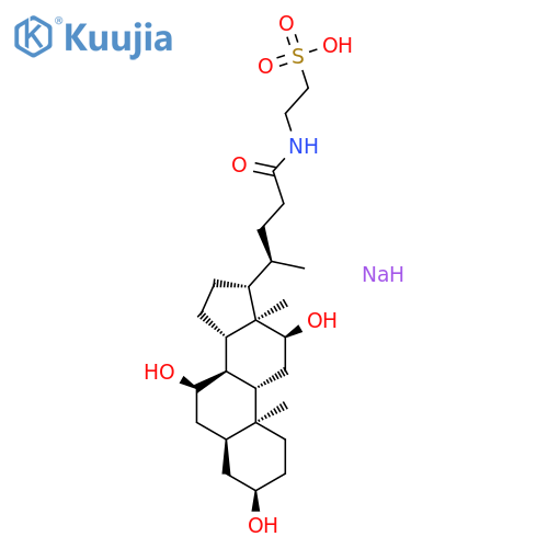 Taurocholic Acid sodium hydrate (Synonyms: Sodium taurocholate hydrate) structure