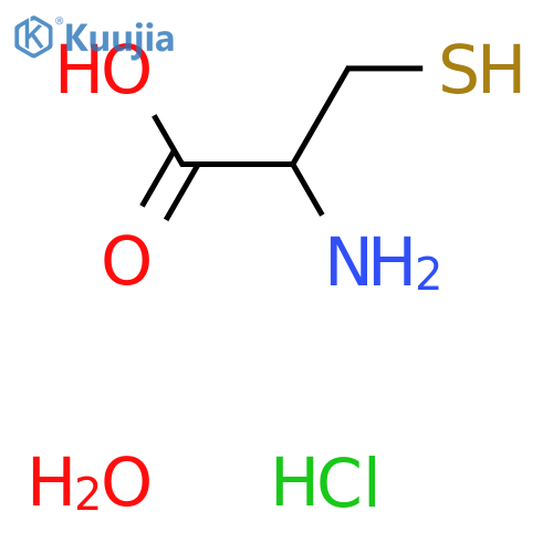 (R)-2-Amino-3-mercaptopropanoicacid Hydrochloride Hydrate structure