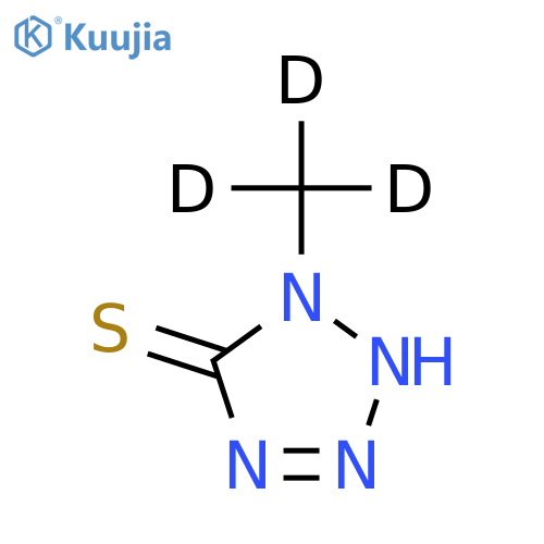 N-Methyl-5-tetrazolethiol-d3 structure