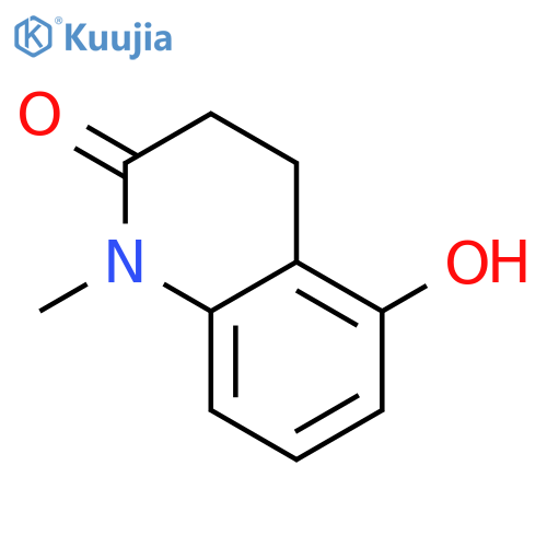5-hydroxy-1-methyl-3,4-dihydroquinolin-2(1H)-one structure