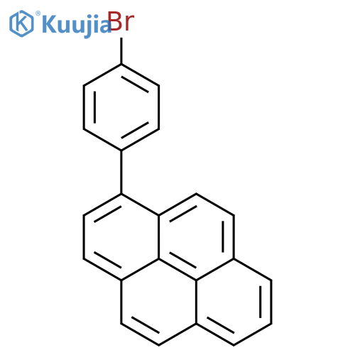 1-(4-Bromophenyl)pyrene structure