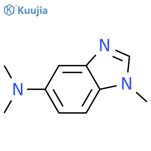 1H-Benzimidazol-5-amine,N,N,1-trimethyl- structure