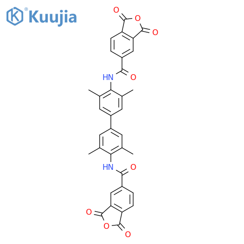 5-Isobenzofurancarboxamide, N,N'-(3,3',5,5'-tetramethyl[1,1'-biphenyl]-4,4'-diyl)bis[1,3-dihydro-1,3-dioxo- (9CI) structure