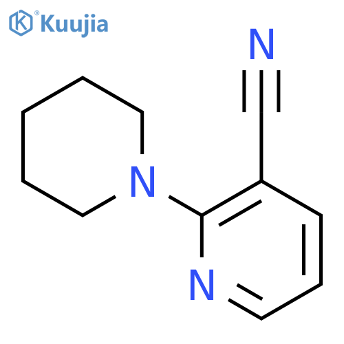 3-Cyano-2-piperidinopyridine structure