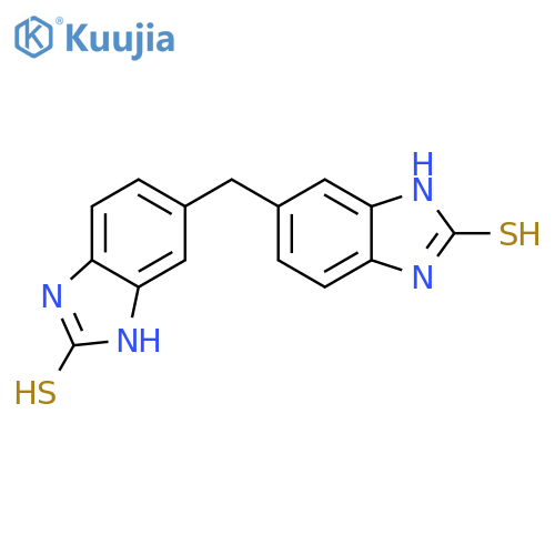 6,6'-Methylenebis(1H-benzimidazole-2-thiol) structure