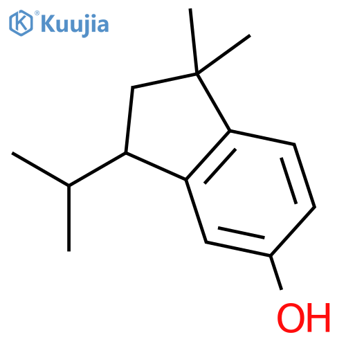 3-Isopropyl-1,1-dimethylindan-5-ol structure