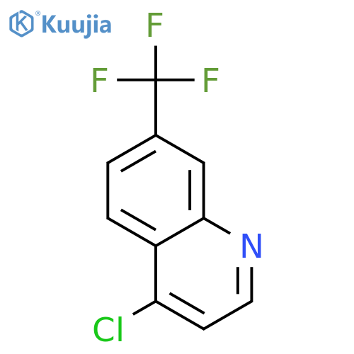 4-Chloro-7-(trifluoromethyl)quinoline structure