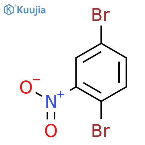1,4-Dibromo-2-nitrobenzene structure