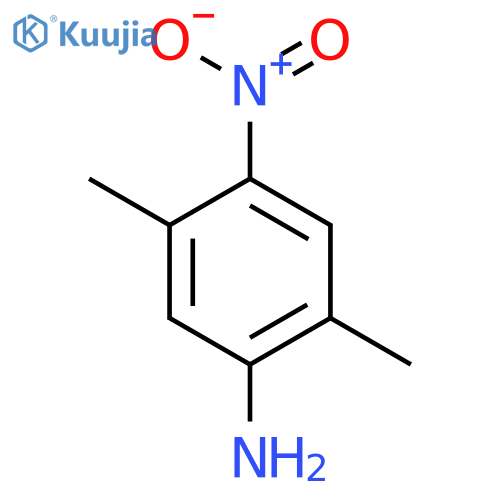 2,5-Dimethyl-4-nitroaniline structure