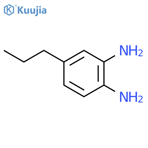 4-propylbenzene-1,2-diamine structure