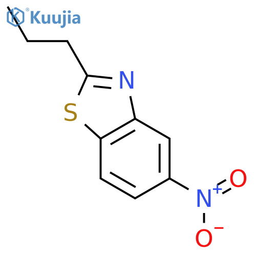 Benzothiazole,5-nitro-2-propyl- structure