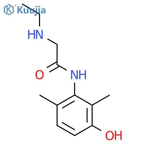 3-Hydroxy-N-desethyl Lidocaine structure