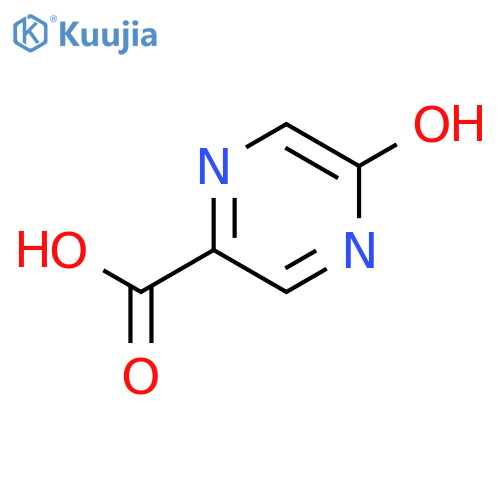 5-Hydroxypyrazine-2-carboxylic acid structure