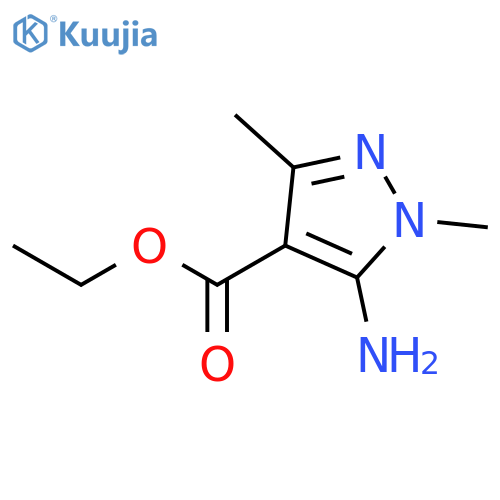 Ethyl 5-Amino-1,3-dimethyl-1H-pyrazole-4-carboxylate structure