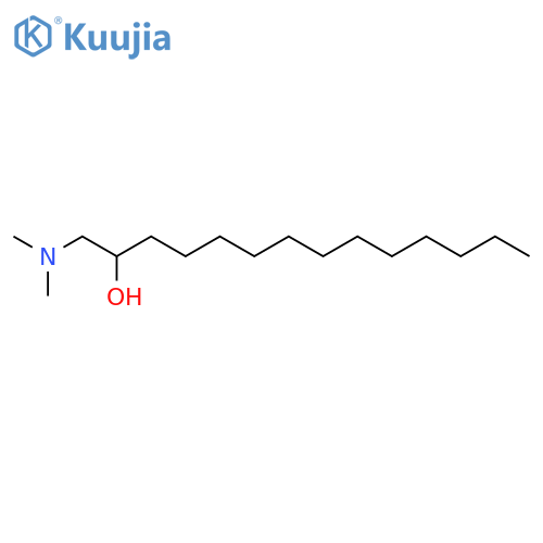 1-(Dimethylamino)tetradecan-2-ol structure