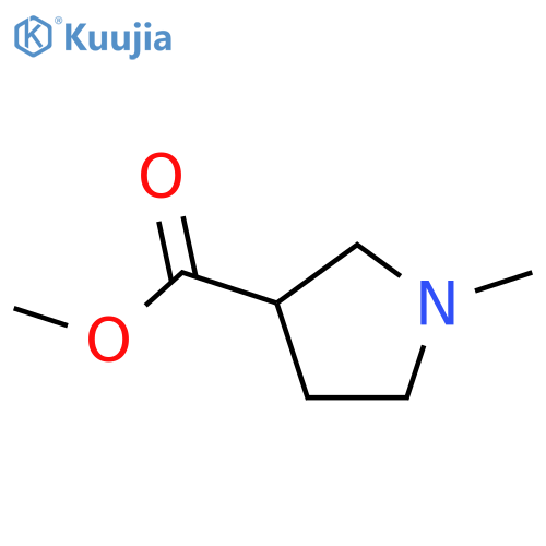 Methyl 1-methylpyrrolidine-3-carboxylate structure
