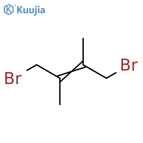 1,4-Dibromo-2,3-dimethyl-2-butene structure