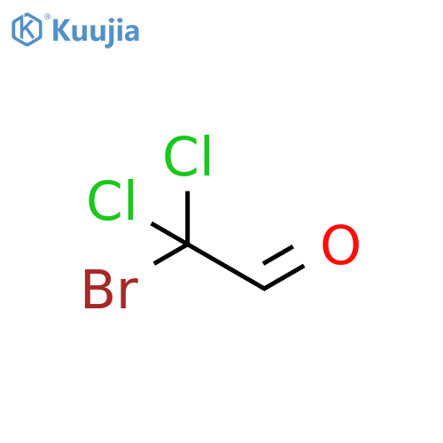 Bromodichloroacetaldehyde structure