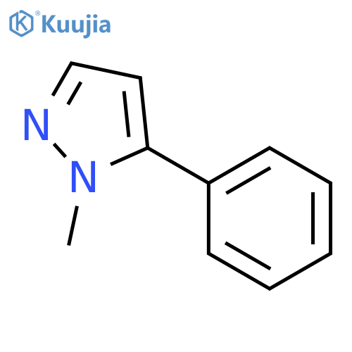 1-Methyl-5-phenyl-1H-pyrazole structure