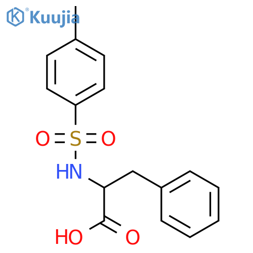 2-((4-Methylphenyl)sulfonylamino)-3-phenylpropanoic Acid structure