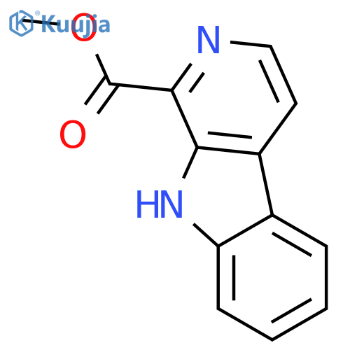 Methyl 9H-pyrido[3,4-b]indole-1-carboxylate structure