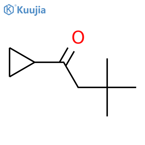 1-Cyclopropyl-3,3-dimethylbutan-1-one structure