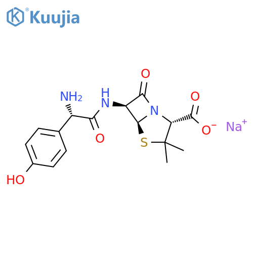Amoxicillin sodium structure