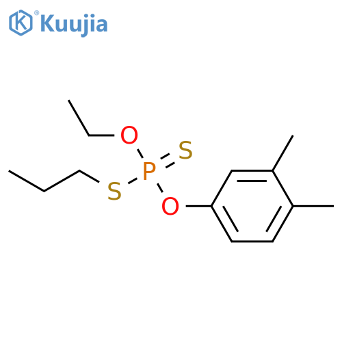 Phosphorodithioic acid, O-(3,4-dimethylphenyl) O-ethyl S-propyl ester structure