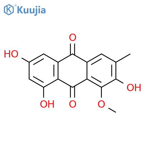2-hydroxyl emodin-1-methyl ether structure