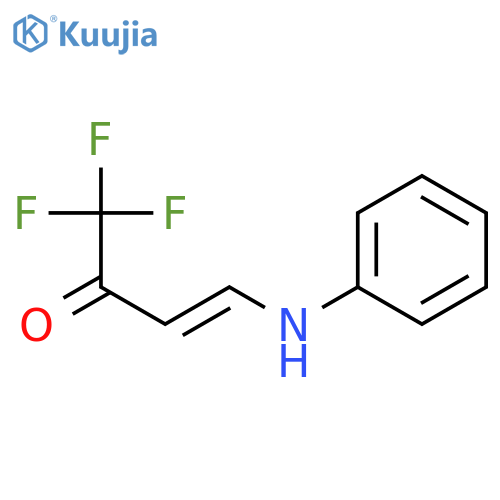 3-Buten-2-one, 1,1,1-trifluoro-4-(phenylamino)-, (Z)- structure