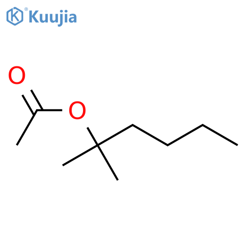 2-Hexanol, 2-methyl-, acetate structure