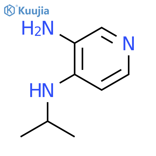 N4-(propan-2-yl)pyridine-3,4-diamine structure