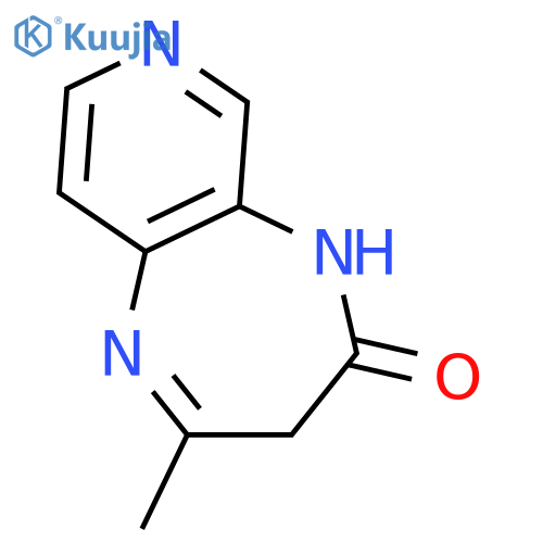 2-methyl-3H,4H,5H-pyrido3,4-b1,4diazepin-4-one structure