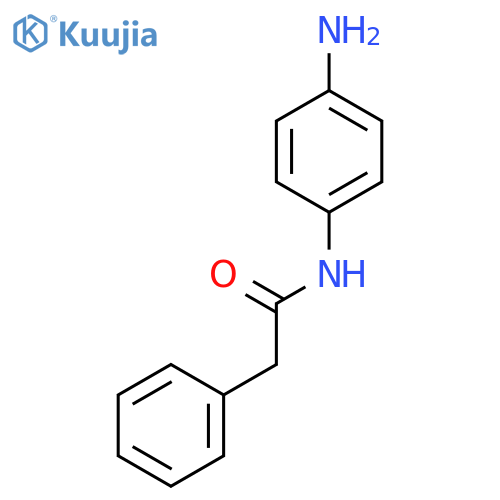N-(4-Aminophenyl)-2-phenylacetamide structure