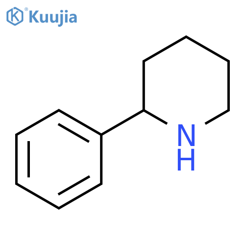 2-Phenylpiperidine structure