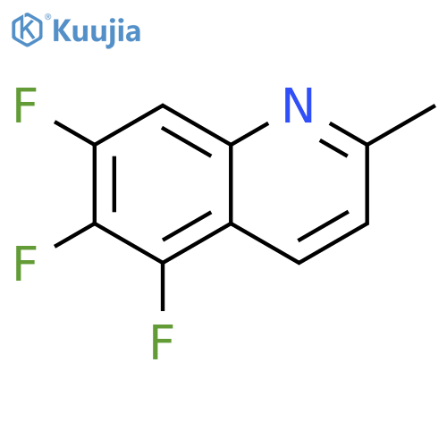 5,6,7-trifluoro-2-methylquinoline structure