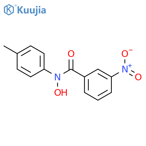 N-Hydroxy-N-(4-methylphenyl)-3-nitrobenzamide structure