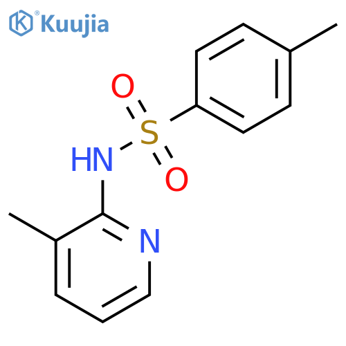 Benzenesulfonamide, 4-methyl-N-(3-methyl-2-pyridinyl)- structure