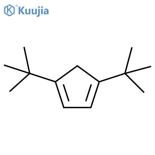 1,3-Cyclopentadiene, 1,4-bis(1,1-dimethylethyl)- structure