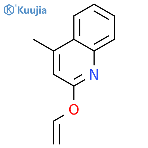 2-(ethenyloxy)-4-methylquinoline structure