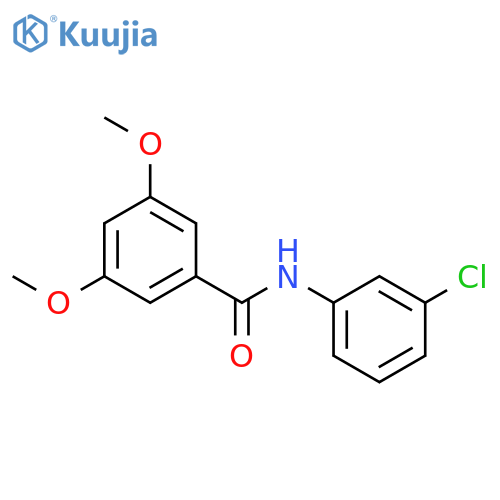 N-(3-chlorophenyl)-3,5-dimethoxybenzamide structure