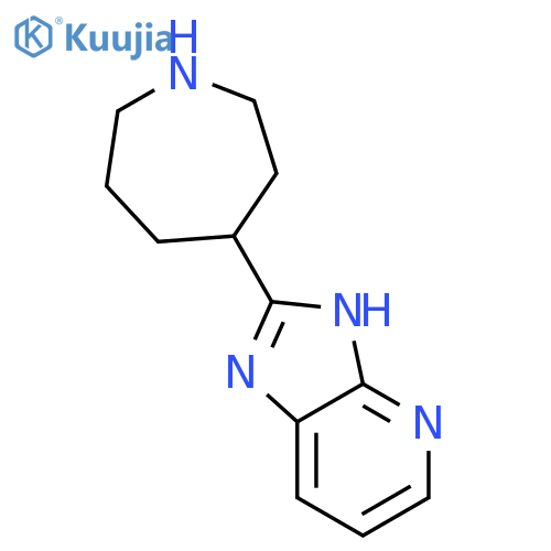 (-)-2-(hexahydro-1H-azepin-4-yl)-3H-Imidazo[4,5-b]pyridine structure