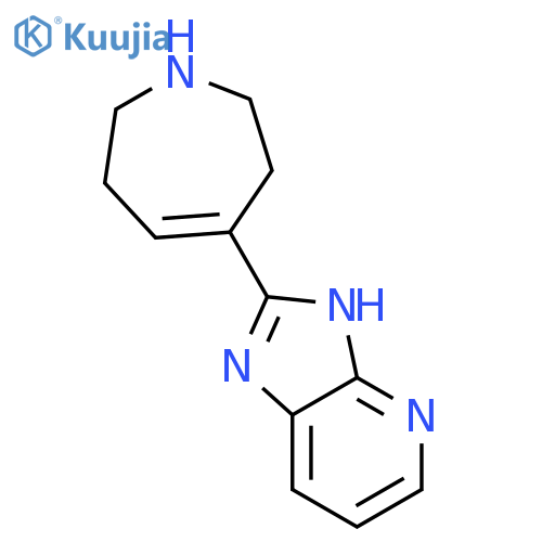 2-(2,3,6,7-tetrahydro-1H-azepin-4-yl)-3H-Imidazo[4,5-b]pyridine structure
