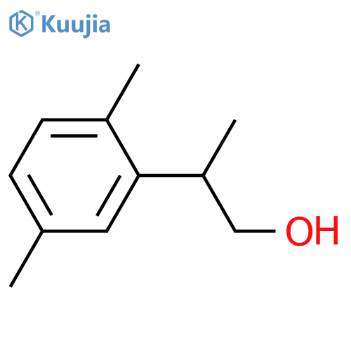 2-(2,5-dimethylphenyl)propan-1-ol structure