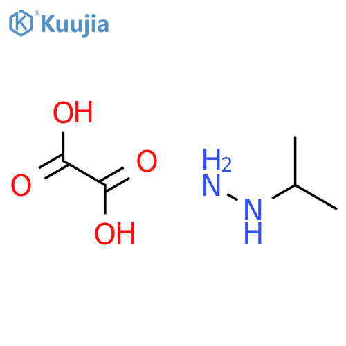 Hydrazine, (1-methylethyl)-, ethanedioate structure