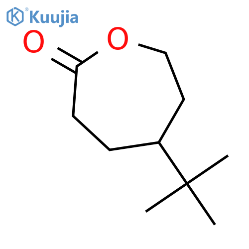 5-tert-butyloxepan-2-one structure
