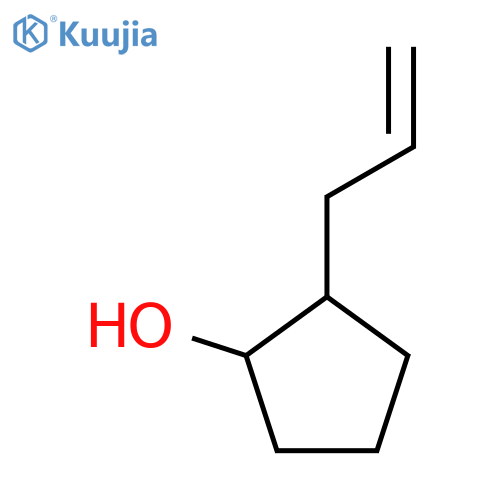 2-(prop-2-en-1-yl)cyclopentan-1-ol structure