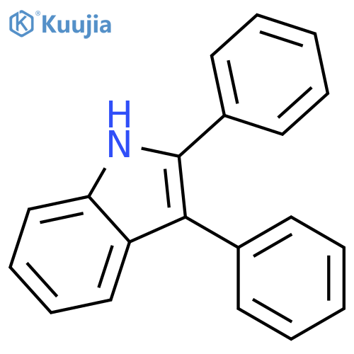 2,3-Diphenyl-1H-indole structure